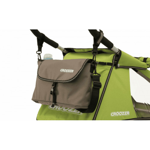 Croozer Schiebebügeltasche Kid - Meadow Green Sand Grey