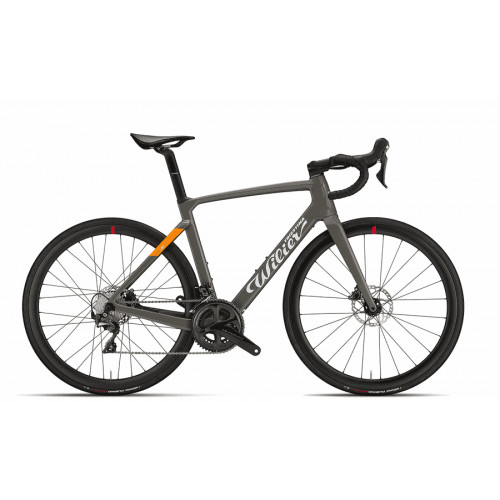 Wilier CENTO10 HYBRID DISC - 28 Zoll 250Wh 22K Diamant - grau weiss orange