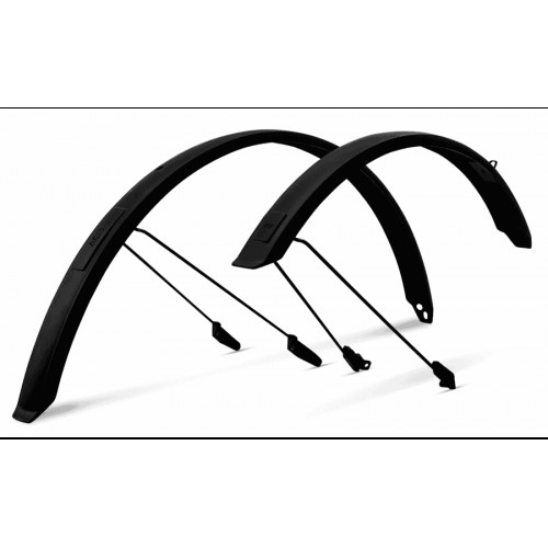 Cube Acid Schutzblechset 53 BB Mount 2.0 (28 Zoll) - schwarz