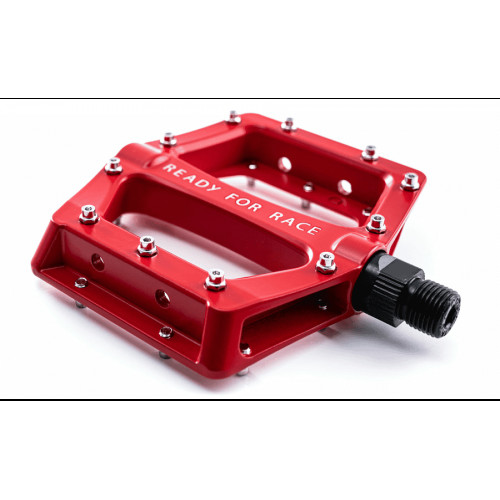 Cube RFR Pedale FLAT CMPT - red