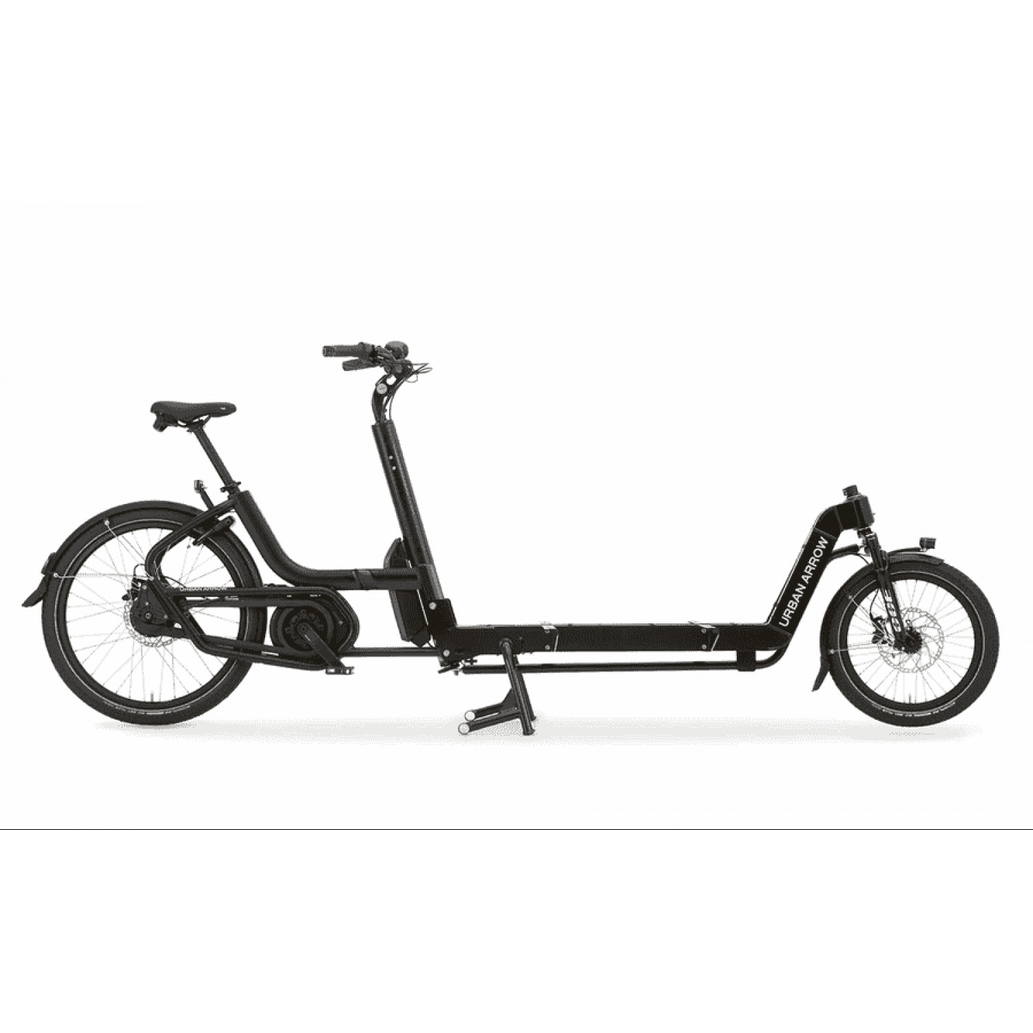 
Urban Arrow Cargo XL flatbed - 20/26 Zoll 500Wh Enviolo Lastenrad - black