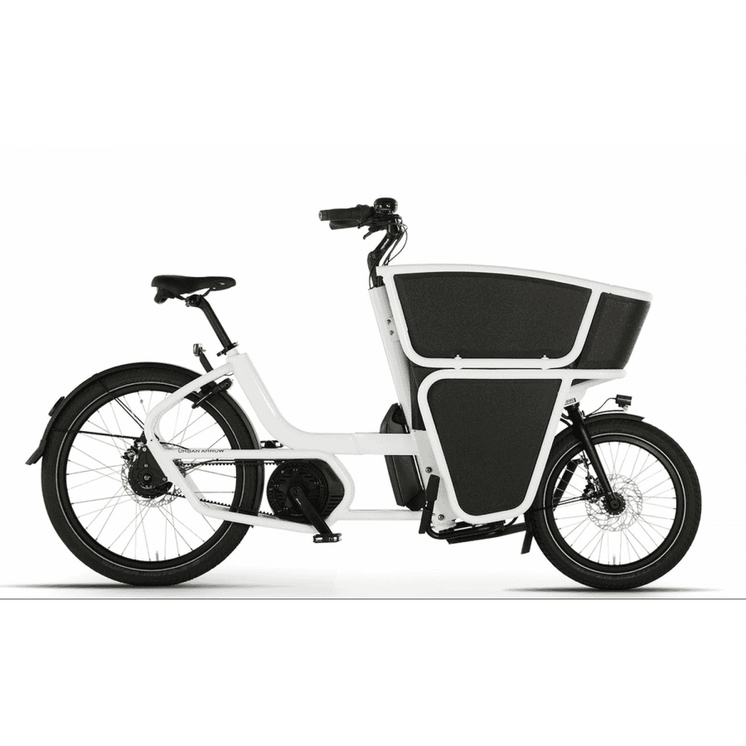 
Urban Arrow Shorty Cargo Line - 20/26 Zoll 500Wh Enviolo Lastenrad - weiss