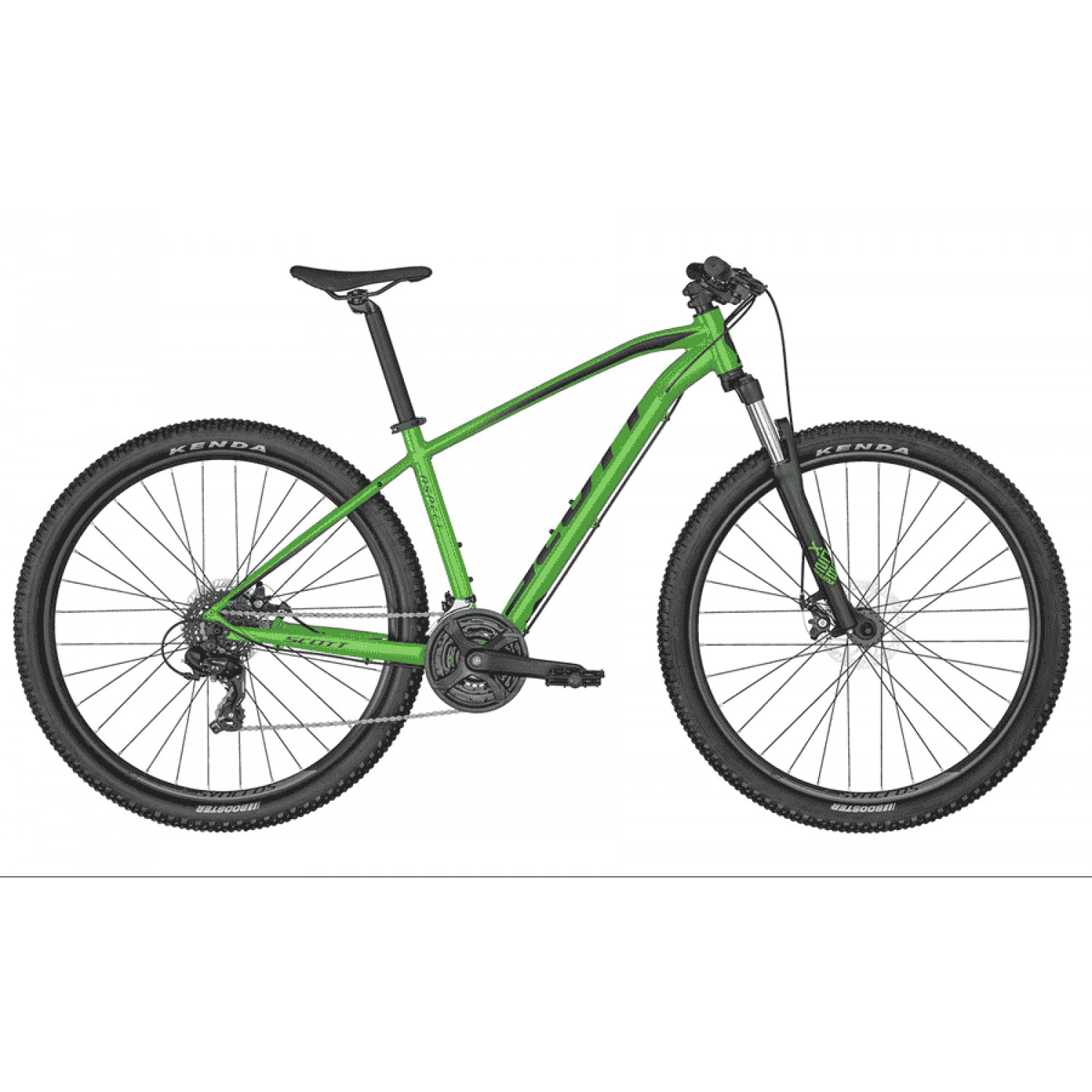 
Scott Aspect 970 - 29 Zoll 21K Diamant - green