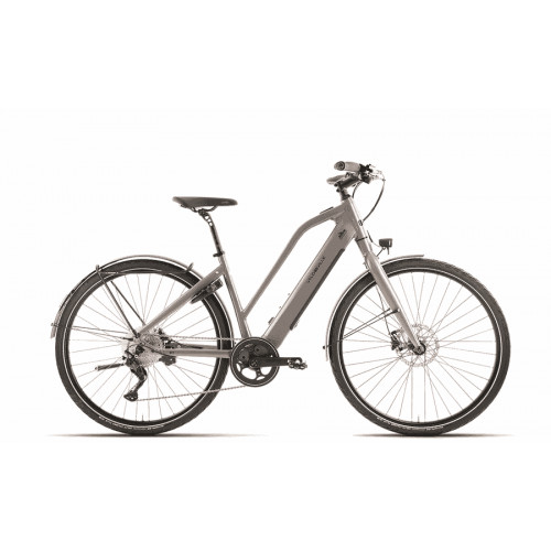 Velo de Ville 6TY Urban - 28 Zoll 430Wh 11K Trapez - Eco Grey