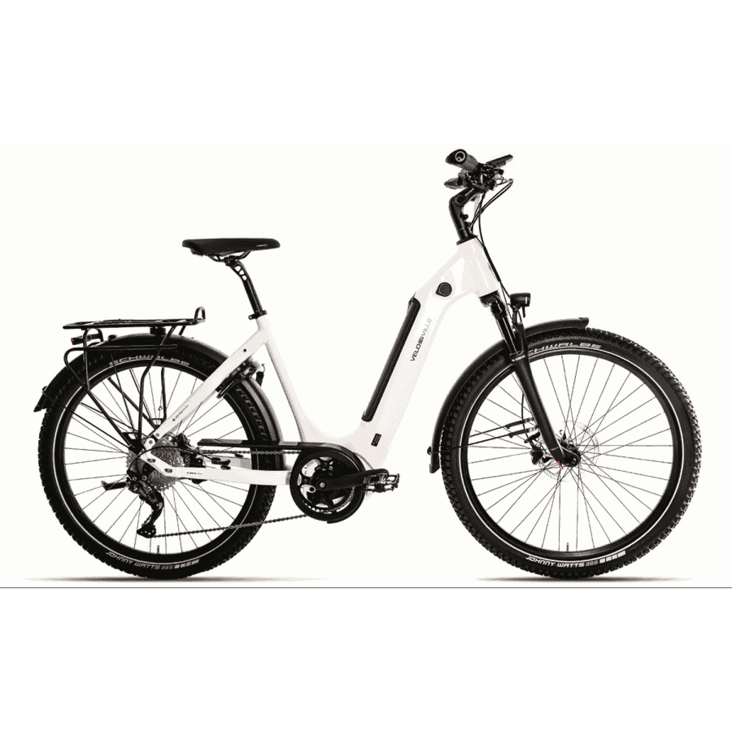 
Velo de Ville SEB 990 SUV Smart Smooth - 27,5 Zoll 625Wh 11K Wave - Pure White