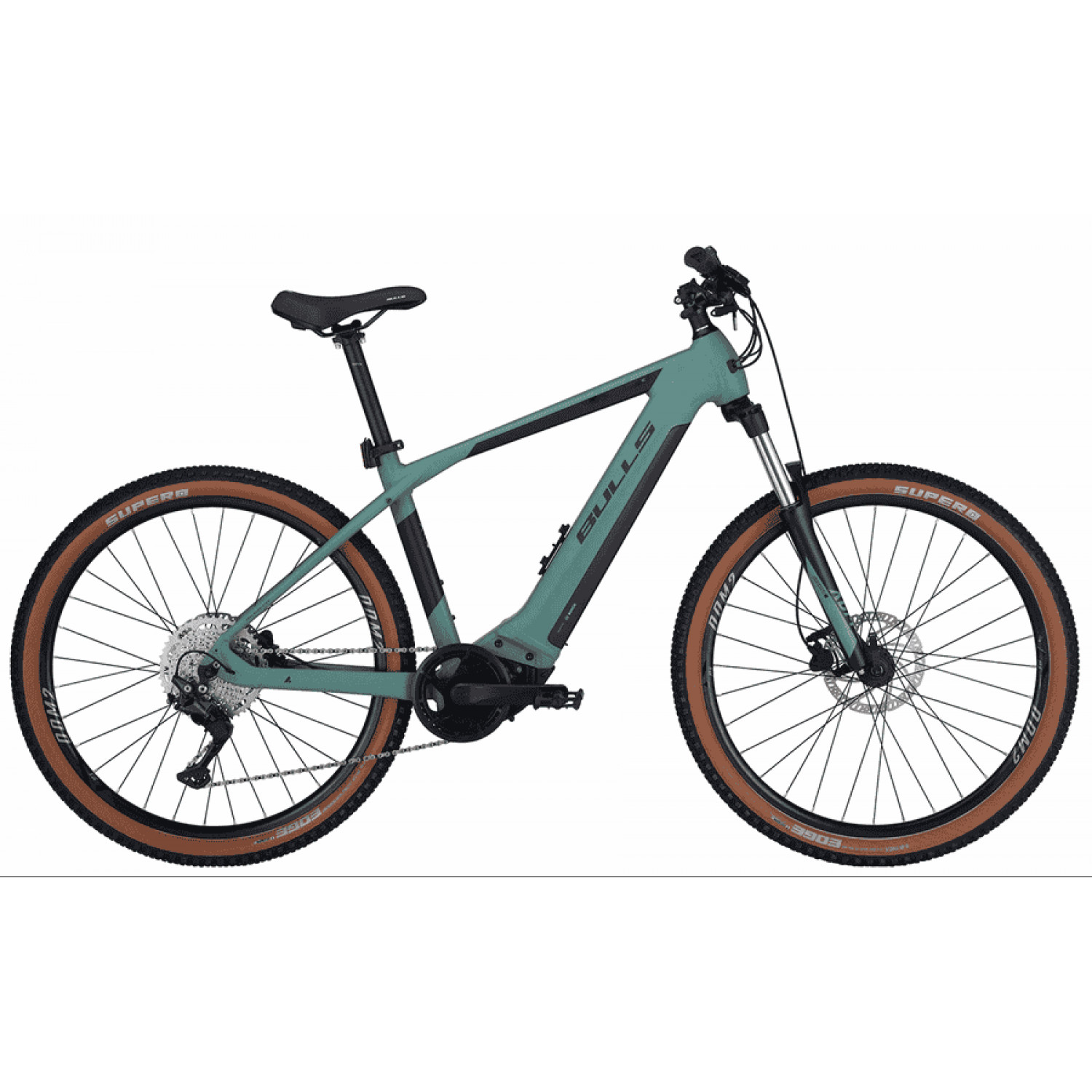 
BULLS Copperhead EVO 1 750 29 - 29 Zoll 750Wh 10K Diamant - light emerald matt