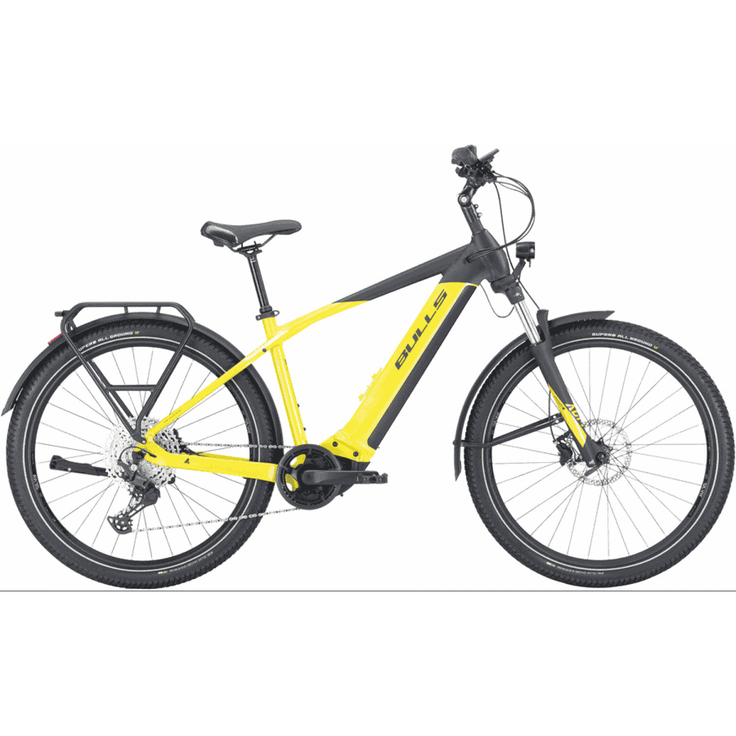 
BULLS Iconic EVO 2 27.5 - 27.5 Zoll 625Wh 11K Diamant - sunbeam yellow / black matt