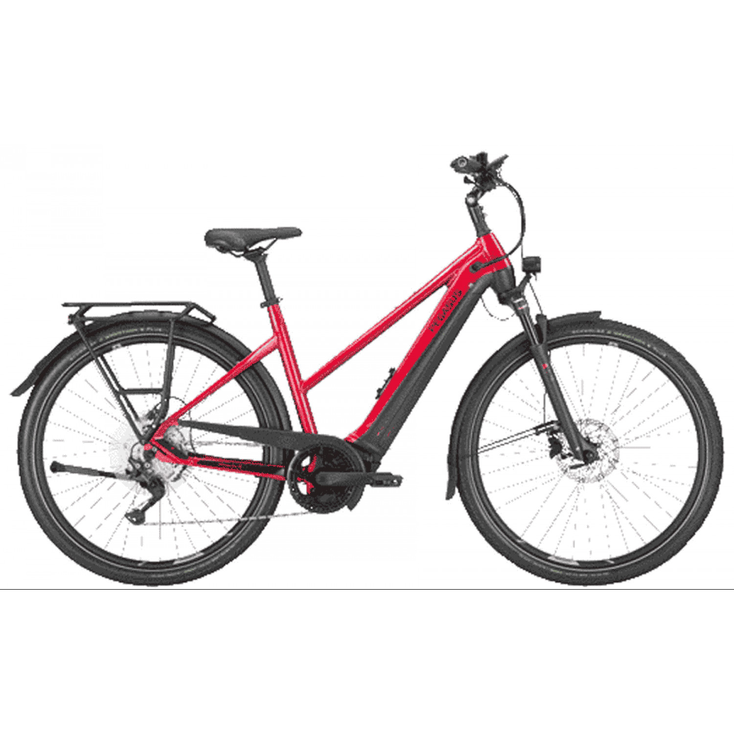 
PEGASUS Premio Evo 10 Lite - 28 Zoll 750Wh 10K Trapez - hyper red