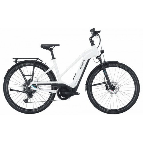PEGASUS Premio Evo 11 Lite - 28 Zoll 750Wh 11K Trapez - metallic off white
