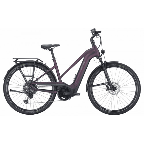 PEGASUS Premio Evo 11 Lite - 28 Zoll 750Wh 11K Trapez - dark berry