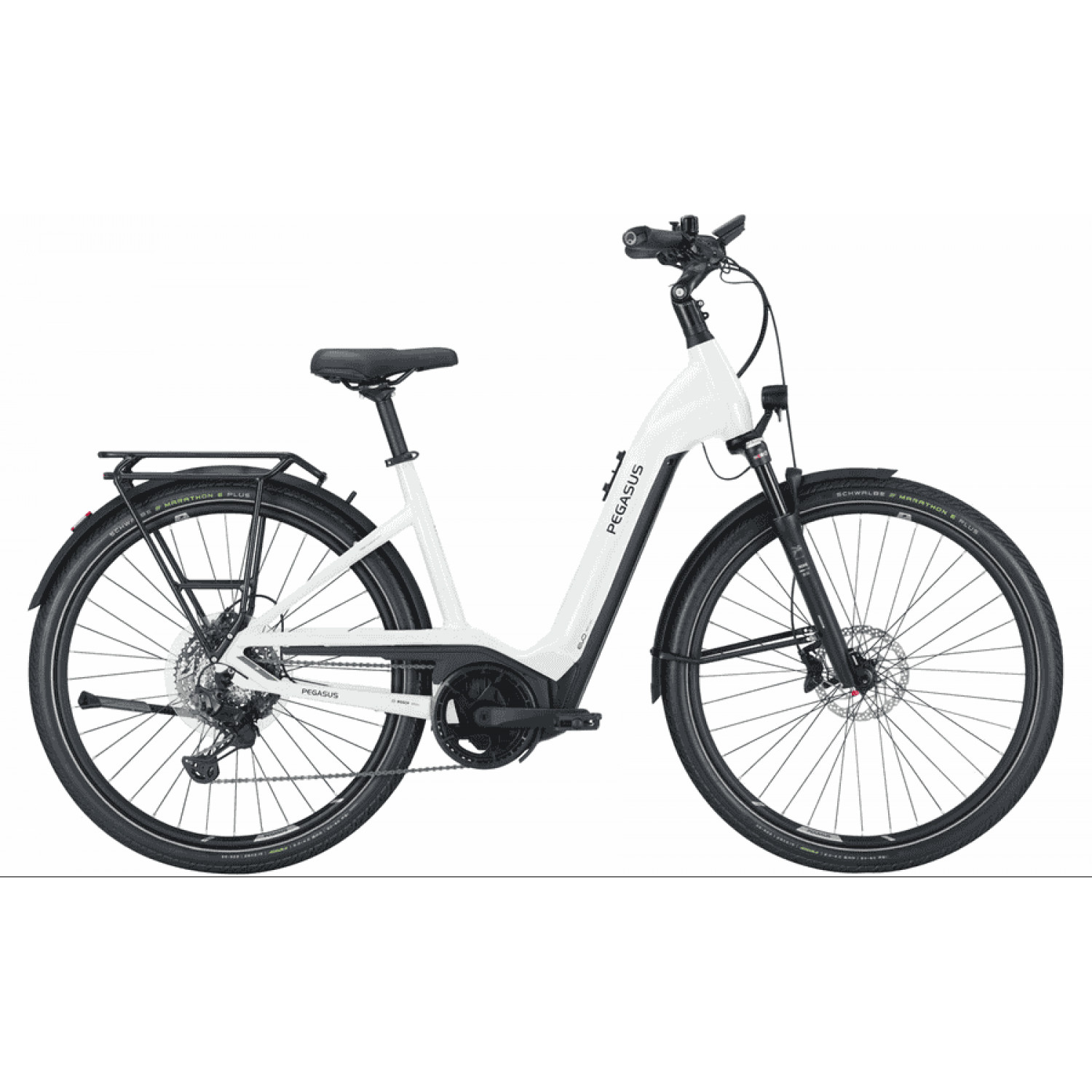 
PEGASUS Premio Evo 11 Lite - 28 Zoll 750Wh 11K Wave - metallic off white