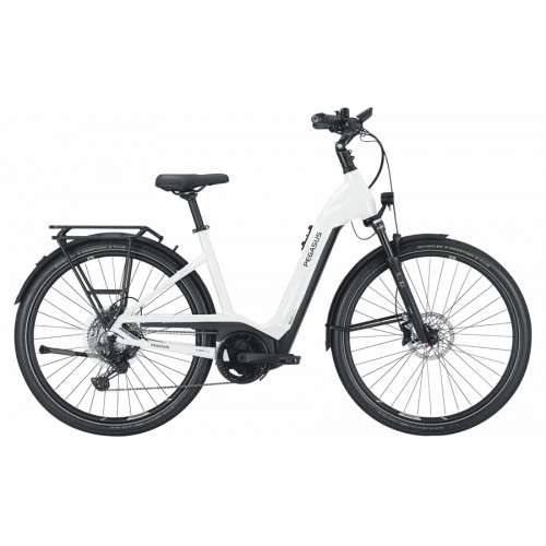 PEGASUS Premio Evo 11 Lite - 28 Zoll 750Wh 11K Wave - metallic off white