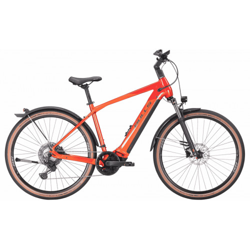 BULLS Cross Rider EVO 2 - 29 Zoll 750Wh 11K Diamant - metallic orange / chrome red
