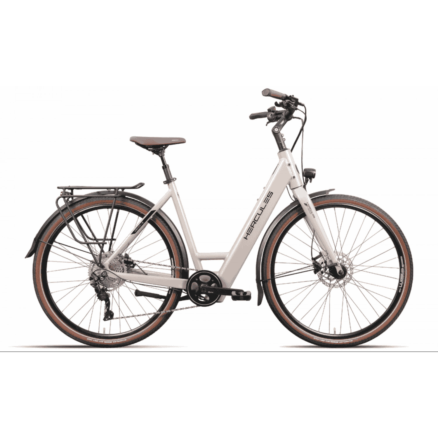 
HERCULES Urbanico I-10 - 28 Zoll 410Wh 10K Wave - beige glossy