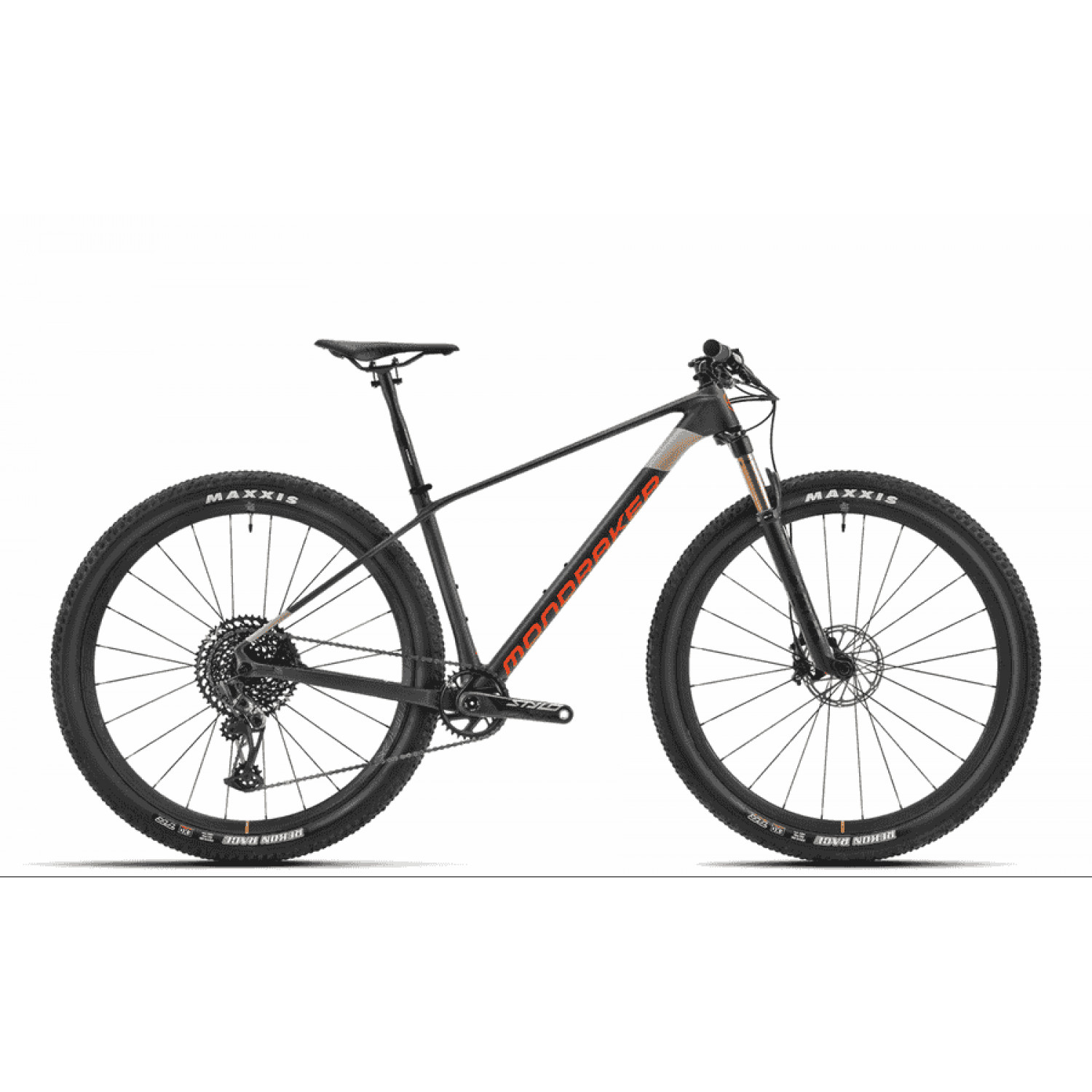 
Mondraker Podium R - 29 Zoll 12K Diamant - Grey/Silver/Orange