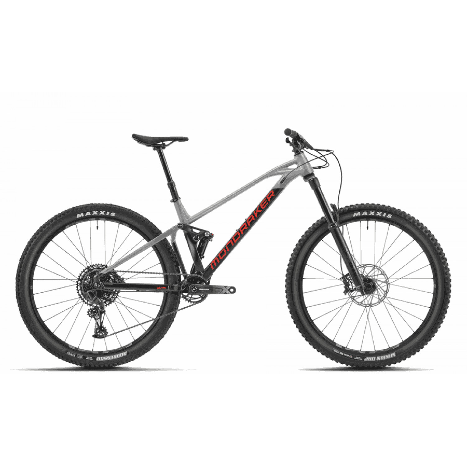 
Mondraker Foxy - 29 Zoll 12K Fully - Black/Nimbus Grey/Flame Red
