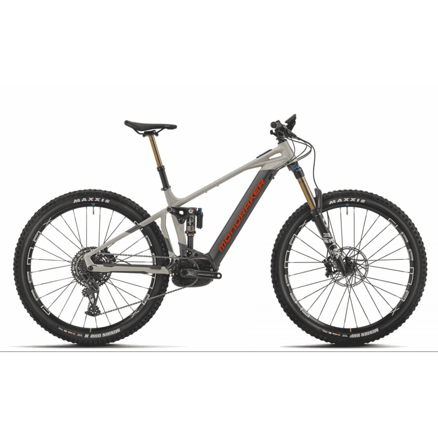 
Mondraker Crafty RR - 29 Zoll 750Wh 12K Fully - Grey Graphite Orange