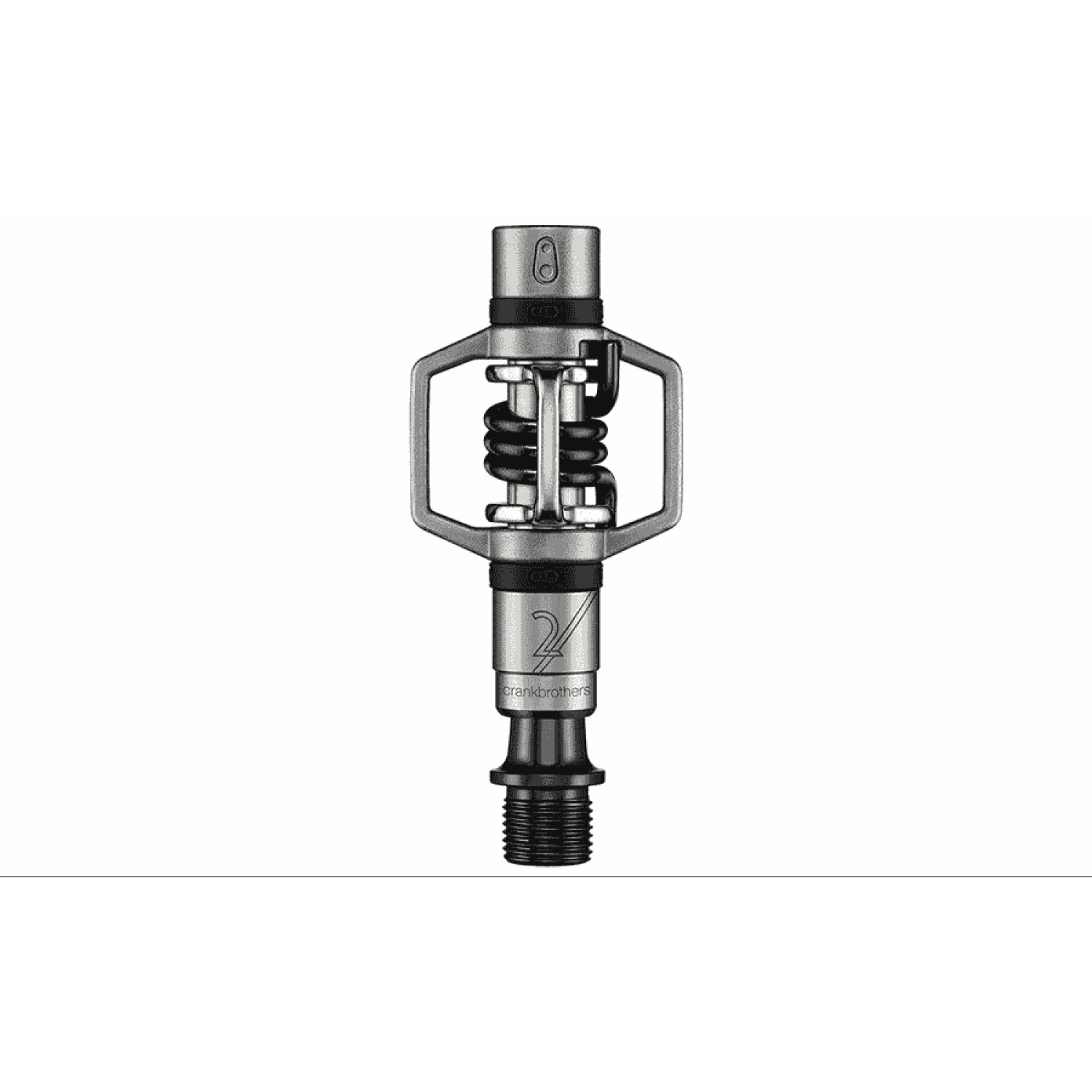
Crankbrothers Eggbeater 2 Pedal silber/black