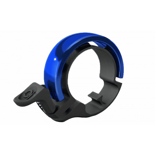 Knog Oi Classic Small Fahrradklingel - schwarz/blau