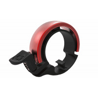 Knog Oi Classic Large Fahrradklingel - schwarz/rot