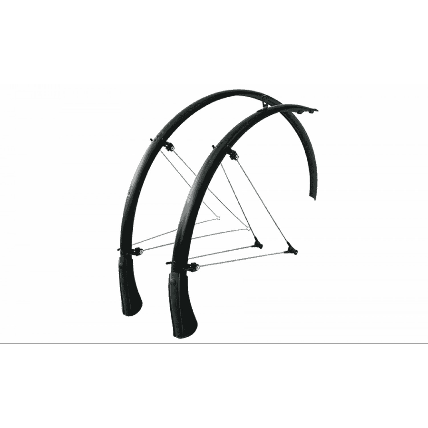 
SKS Blümels B35 Schutzblech-Set (28 Zoll) - schwarz-matt