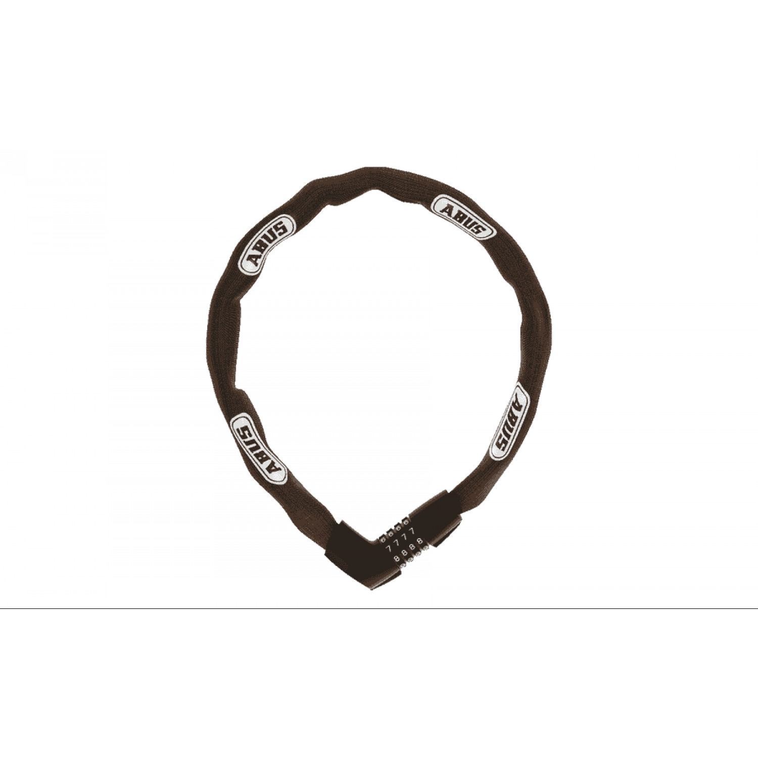 
ABUS Kettenschloss Tresor 1385/85 - brown