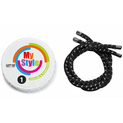 MYSTYLE Casco Streifen - reflektierende Streifen - schwarz