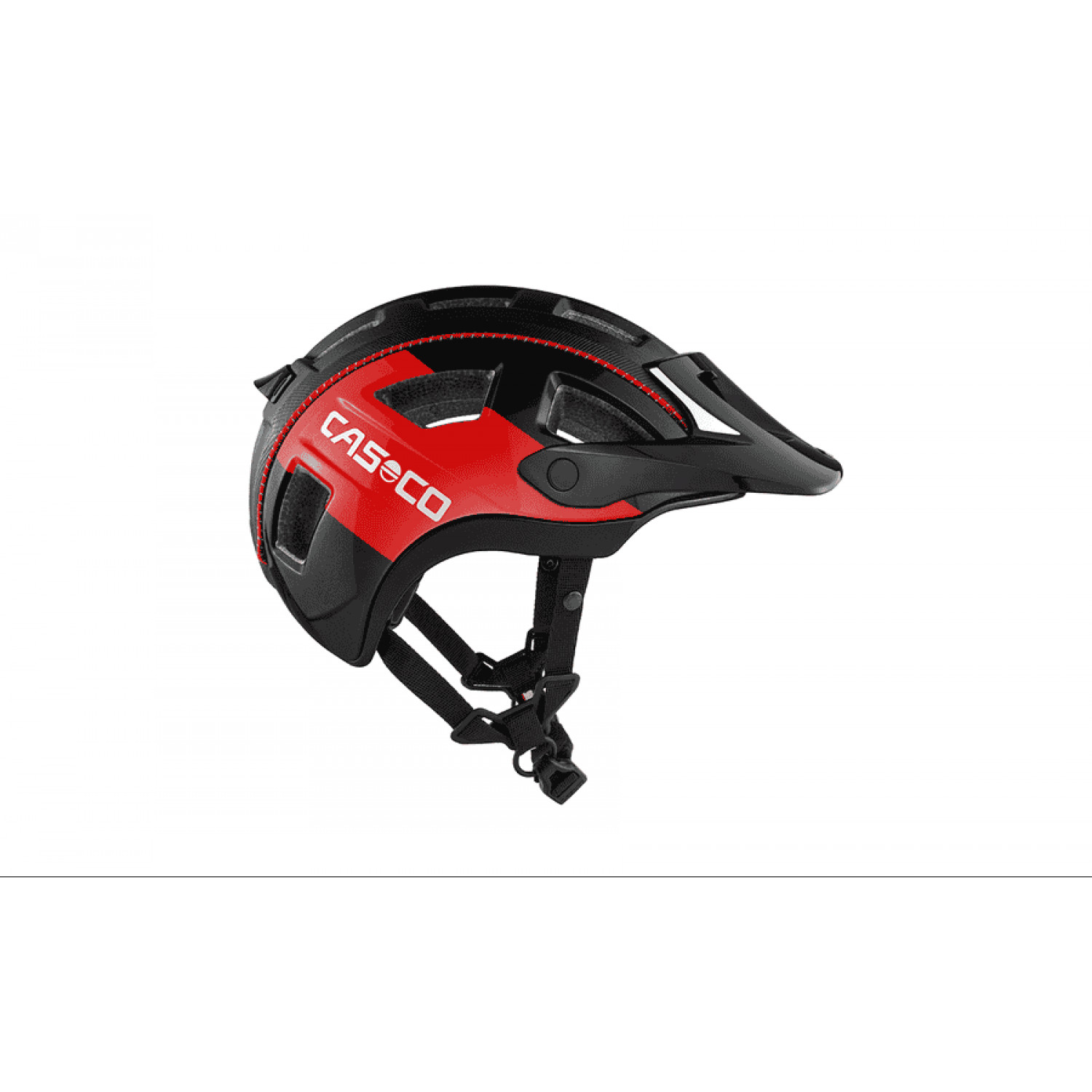 
Casco MTBE 2 - schwarz rot